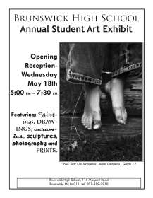 2011 art show flyer