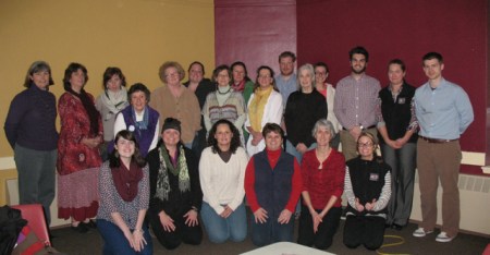 Participants and facilitators at the end of a productive day!
