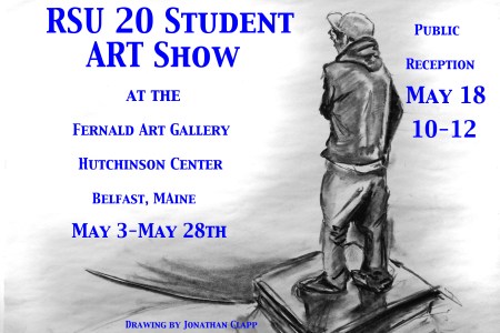 RSU20 Student Artshow poster 2013