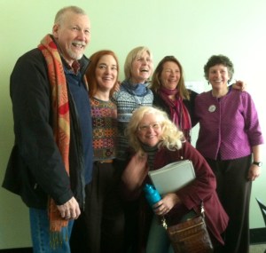 Maine Teaching Artists who met to discuss and brainstorm ideas for MACs Teaching Artist program.