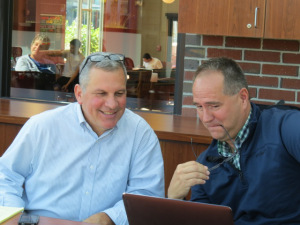 Jeff Rodman, President of MAMLE and John Keane, President Elect