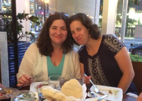 Theresa and Kate in D.C.