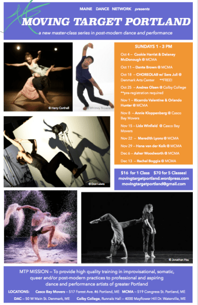 Moving Target Portland Poster