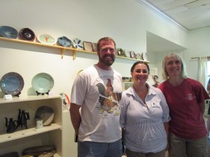 Jeff Orth, Beth Lambert, and Gloria Hewett