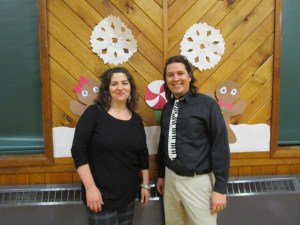 Theresa Cerceo and Charles Michaud