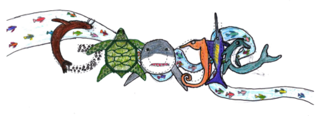 Medomak Middle School seventh-grader Ruth Havener won the Doodle 4 Google statewide competition with “The Same Ocean in the Future.”